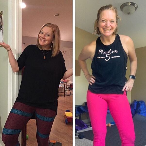 How Inez from Vitoria used KETO Complete to lose weight, photos before and after using the capsule