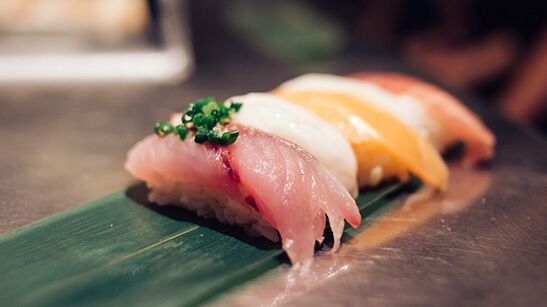 Fresh fish dishes are a treasure trove of protein and fatty acids in the Japanese diet