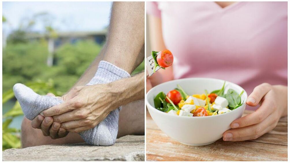 Diet food for gout