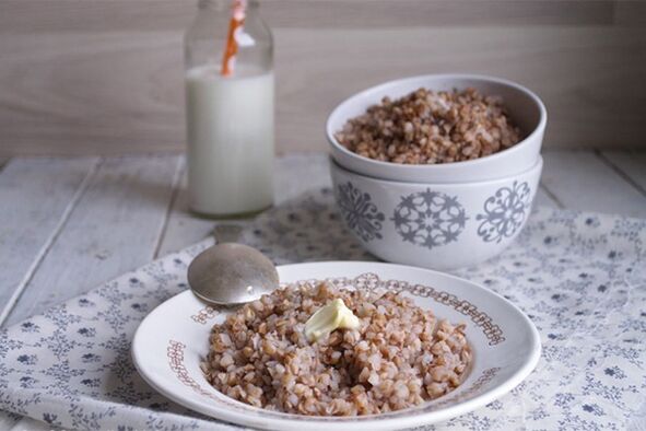 Buttered Buckwheat Porridge