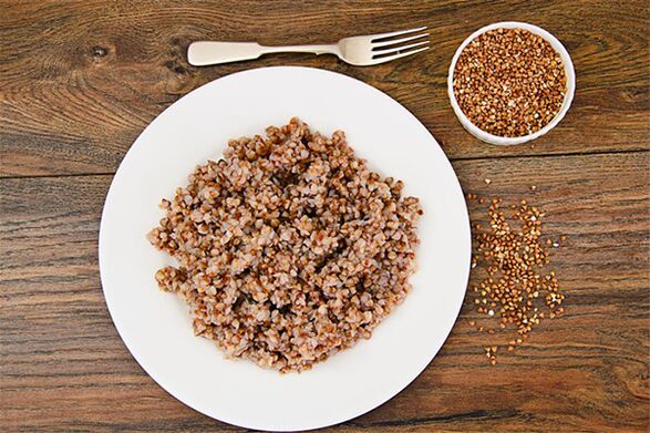 Diet steamed buckwheat